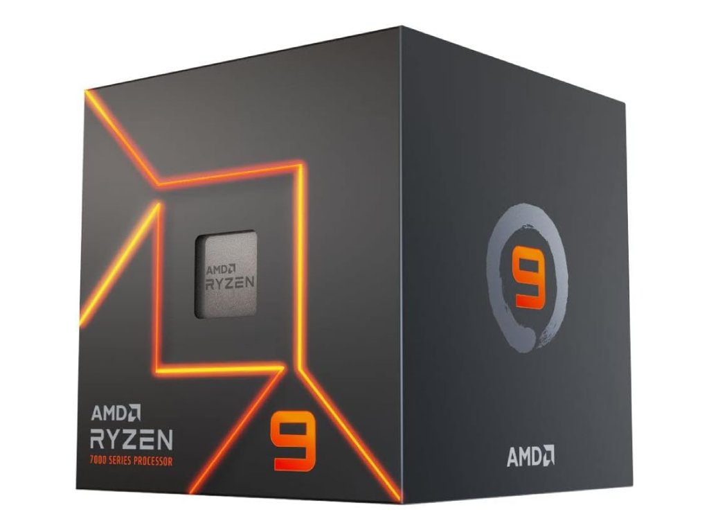 AMD Ryzen 9 7900, 3.7GHz - 5.4GHz Max, 12C - 24T, Socket AM5, 64MB L3 cache, AMD Wraith Prism