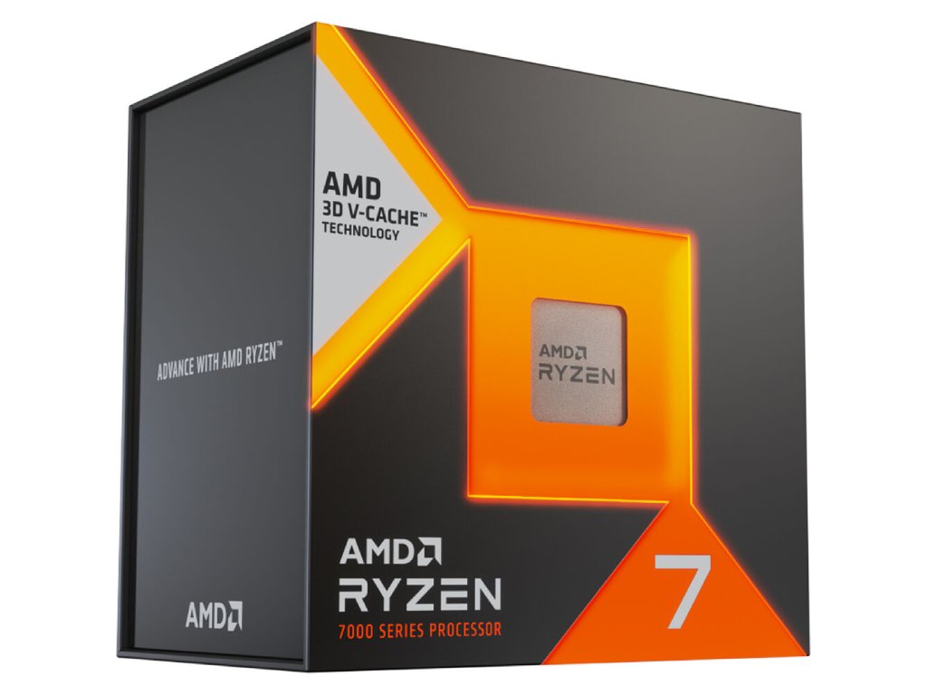 AMD Ryzen 7 7800X3D, 4.2GHz - 5.0GHz Max, 8C - 16T, Socket AM5, 96MB L3 cache, Bez kulera