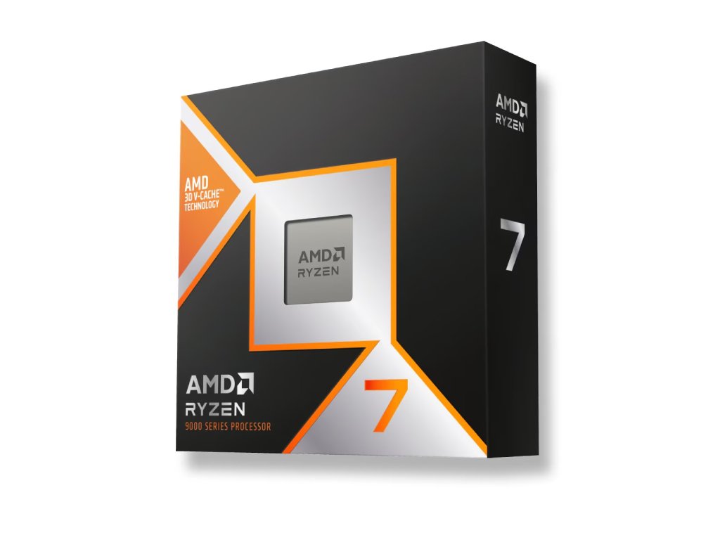 AMD Ryzen 7 9800X3D, 4.7GHz - 5.2GHz Max, 8C - 16T, Socket AM5, 128MB L3 cache, Bez kulera, Zen 5