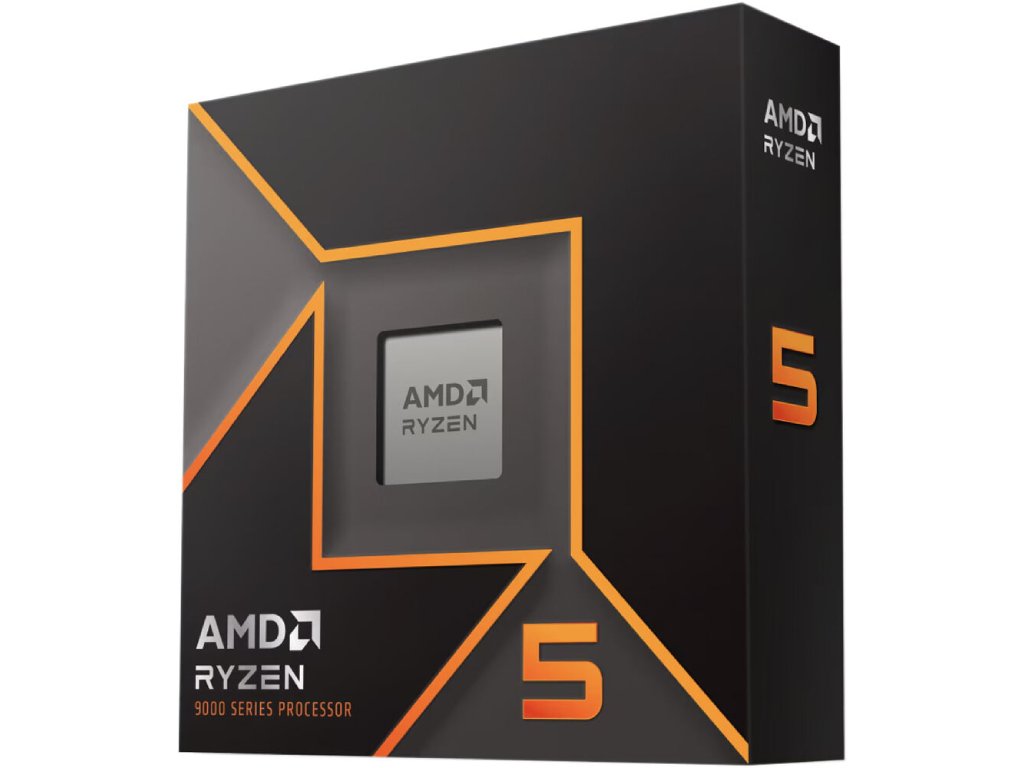 AMD Ryzen 5 9600X, 3.9GHz - 5.4GHz Max, 6C - 12T, AM5, 32MB L3 cache, AMD Radeon Graphics, Bez kulera
