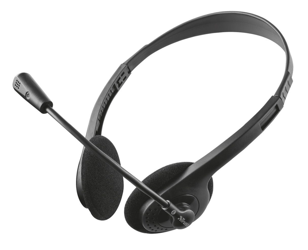 TRUST Primo Chat Headset for PC and laptop, In-line volume control