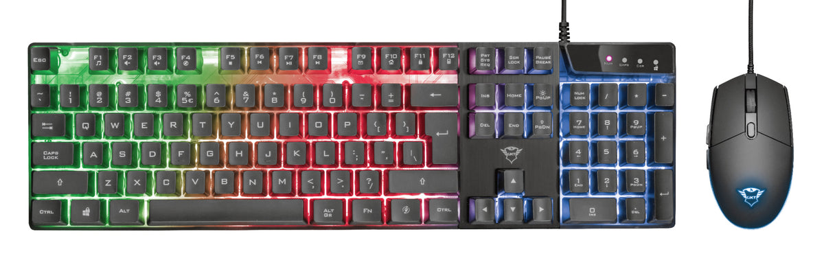 TRUST GXT 838 Azor Gaming Combo (keyboard with mouse)