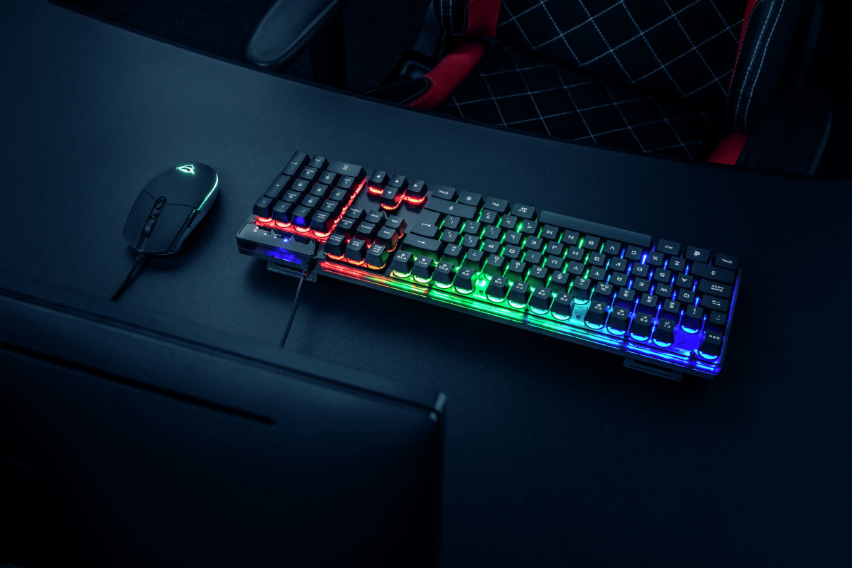 TRUST GXT 838 Azor Gaming Combo (keyboard with mouse)