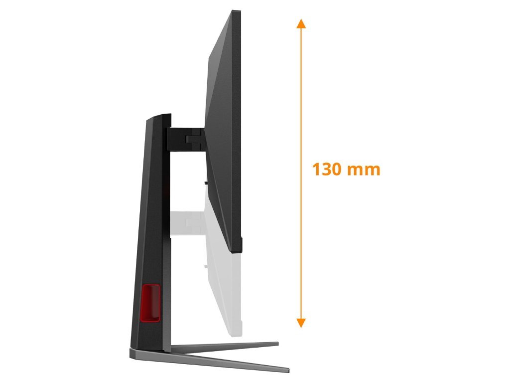 AOC Gaming IPS Monitor 24G4HA, 23.8", Full HD, 200Hz, 0.5 ms, 1000:1, HDMI*2 - DP, HAS - PIVOT, 2W x 2