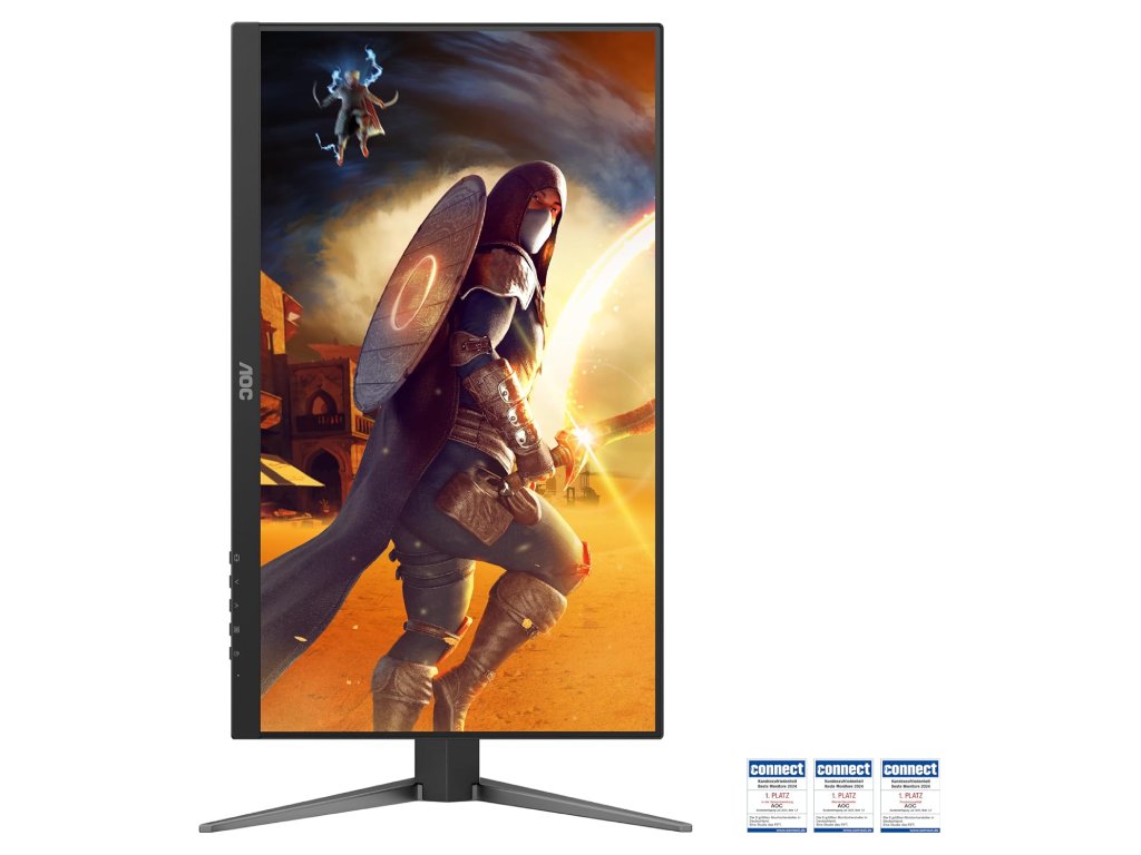 AOC Gaming IPS Monitor 24G4HA, 23.8", Full HD, 200Hz, 0.5 ms, 1000:1, HDMI*2 - DP, HAS - PIVOT, 2W x 2