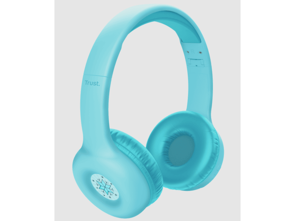 TRUST Nouna Wireless Kids Headphones 3.5mm, USB-C black