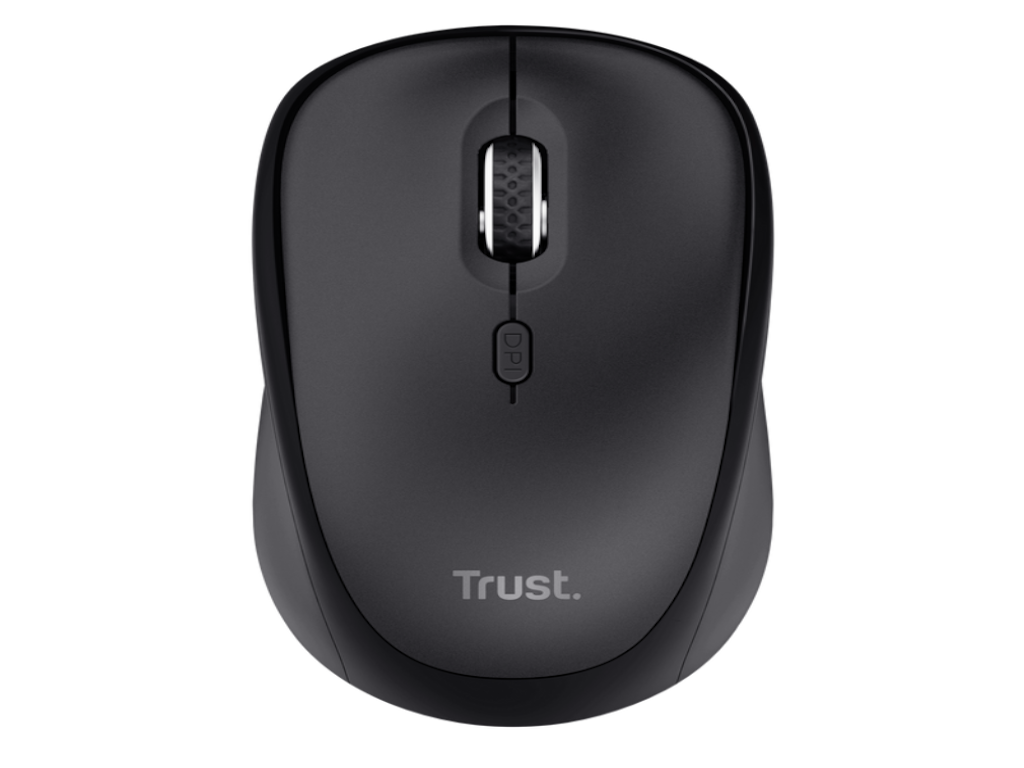 TRUST Ody II Silent Wireless Keyboard _ Mouse set,YU,Crna