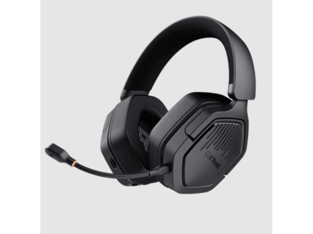 TRUST GXT 493PS Carus Wireless PS5 headset - black - USB-C - USB-A - 3.5mm - 20000Hz - Over-ear - PS4,PS5,Nintendo