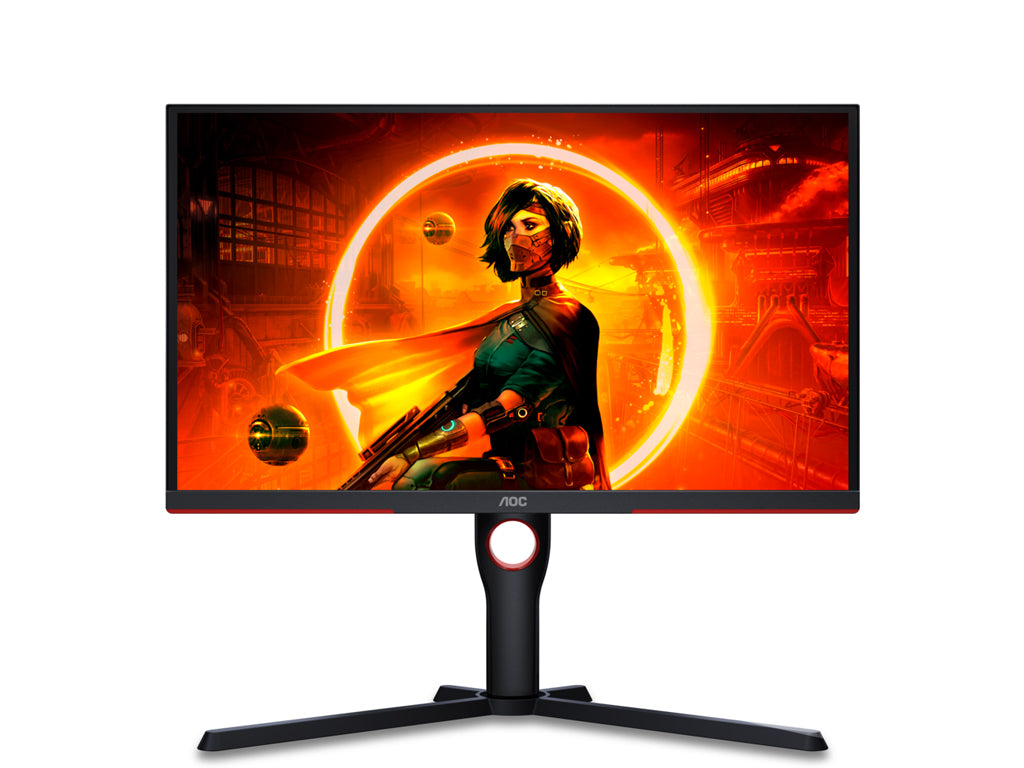 AOC LED Gaming Monitor 25G3ZM, 24.5", Full HD, 240Hz, 0.5 ms, HDMI*2 - DP, HAS, Pivot,Swivel