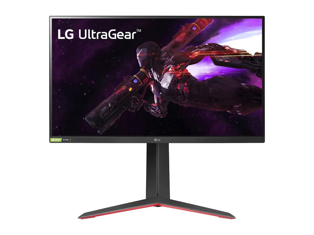 LG UltraGear Nano IPS Gaming Monitor, 27", 1ms, 2560 x 1440, 180Hz, 1000:1, HDR10, HDMI*2 - DP - USB