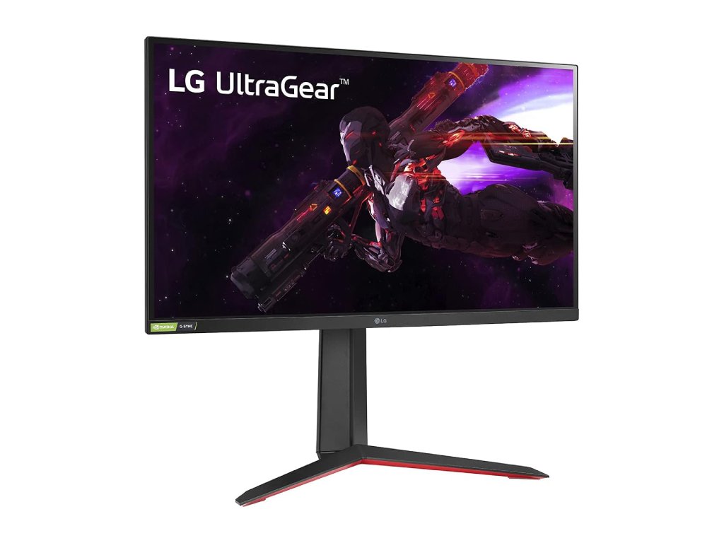 LG UltraGear Nano IPS Gaming Monitor, 27", 1ms, 2560 x 1440, 180Hz, 1000:1, HDR10, HDMI*2 - DP - USB