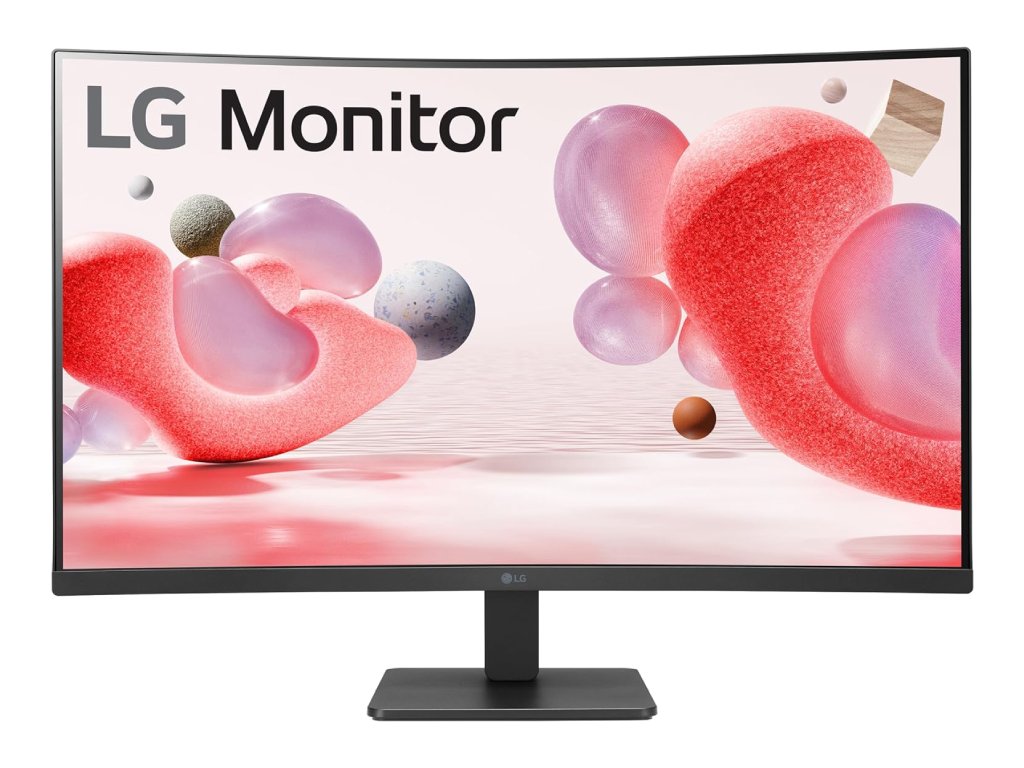 LG LED Curved Monitor 32MR50C-B, 31.5", FHD 1920 x 1080, 100Hz, 5ms, 3000:1, VGA - HDMI*2