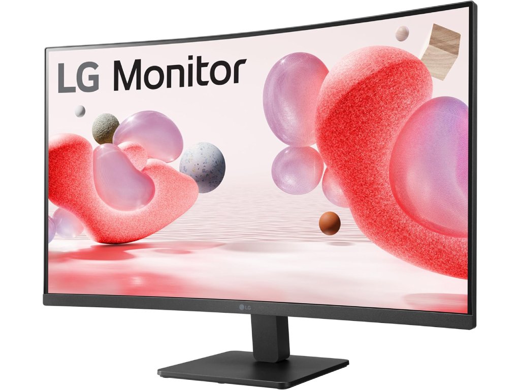 LG LED Curved Monitor 32MR50C-B, 31.5", FHD 1920 x 1080, 100Hz, 5ms, 3000:1, VGA - HDMI*2