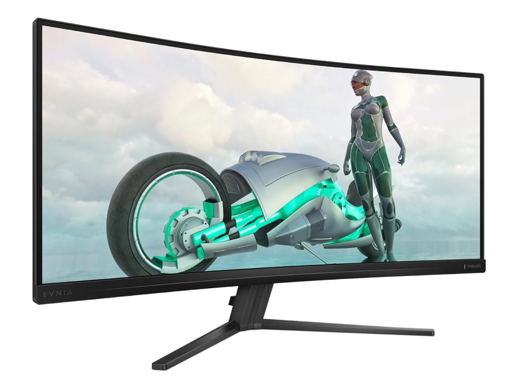 PHILIPS 34M2C3500L Evnia LED Curved Gaming Monitor , 34", WQHD 3440 x 1440, 180Hz, 0.5ms, HDMI*2 - DP