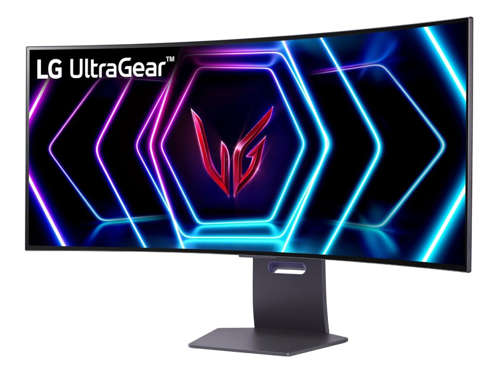 LG 39" 39GS95QE-B UltraGear OLED Curved Gaming Monitor, WQHD 3440x1440,240Hz,0.03ms,DP - HDMI*2 - USB