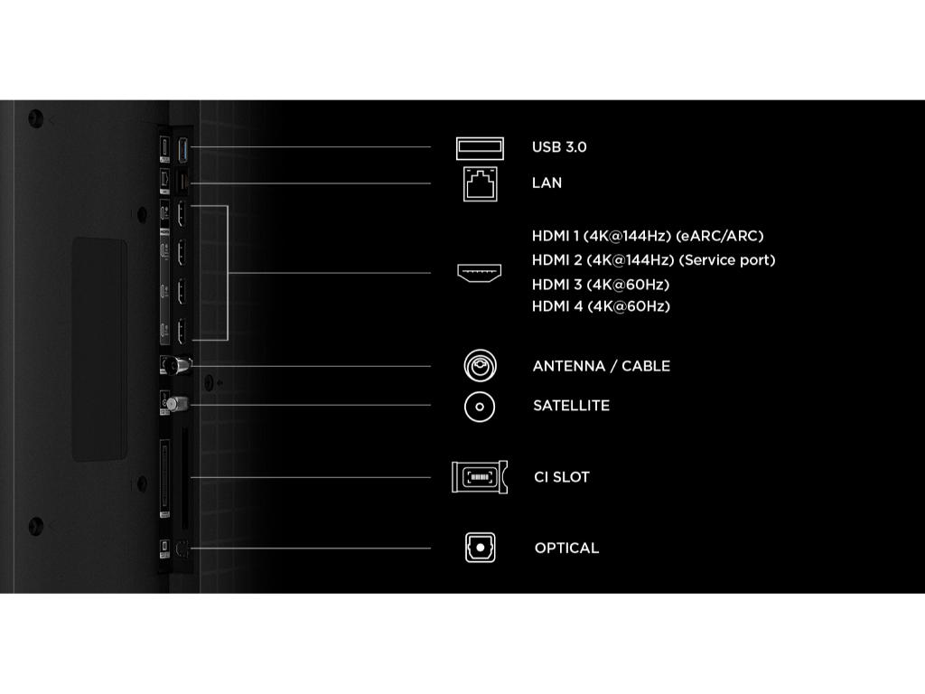 TCL 55C7L SQD-Mini LED TV 55" ultra HD, Google TV, 1152 Preciznih zona zatamnjivanja,Bang&Olufsen