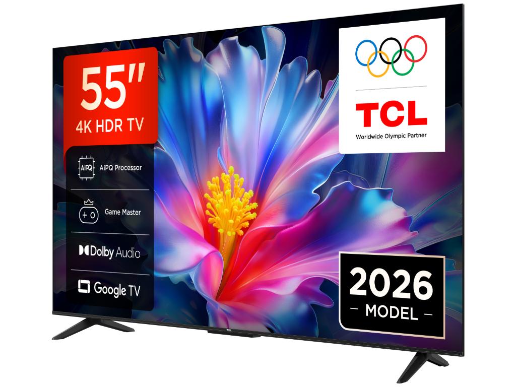 TCL 55P6L LED TV 55" ultra HD, Google TV smart, 4K HDR, DVB-T2 - C - S2, dizajn bez ivica
