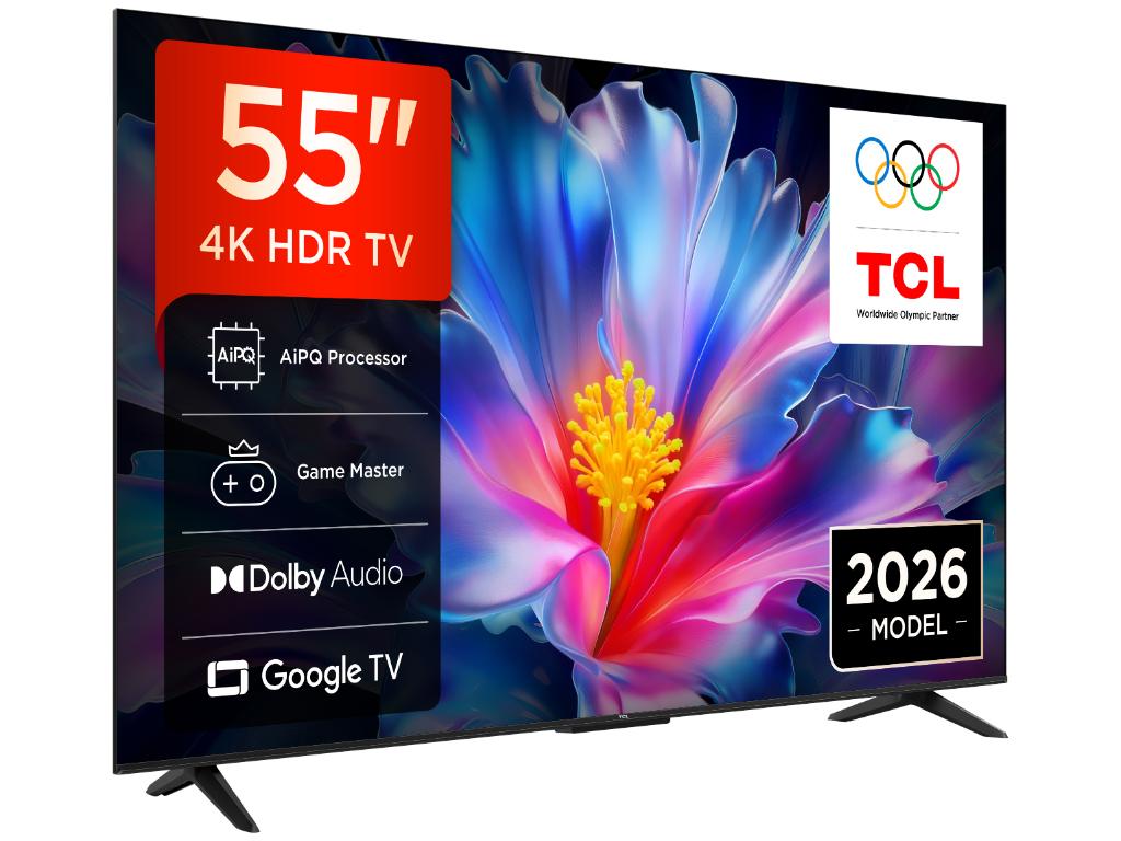 TCL 55P6L LED TV 55" ultra HD, Google TV smart, 4K HDR, DVB-T2 - C - S2, dizajn bez ivica