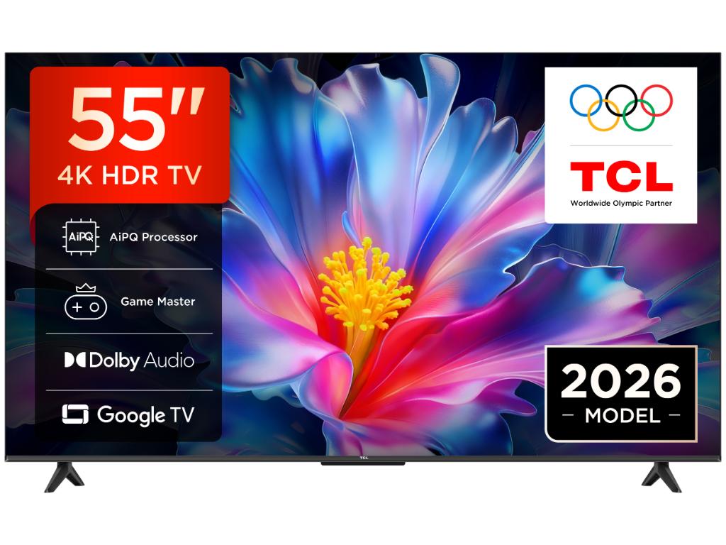 TCL 55P6L LED TV 55" ultra HD, Google TV smart, 4K HDR, DVB-T2 - C - S2, dizajn bez ivica