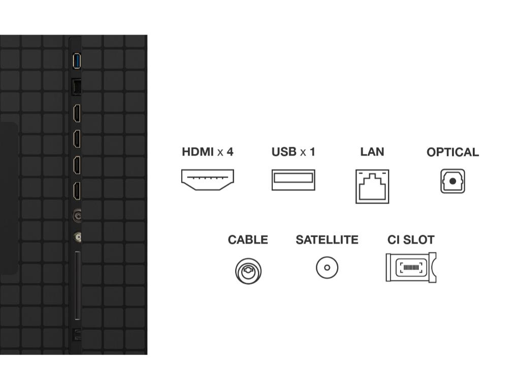 TCL 65C8K QD-mini LED TV 65", Google TV OS, refresh rate 144Hz, Bang&Olufsen audio, ZeroBorder