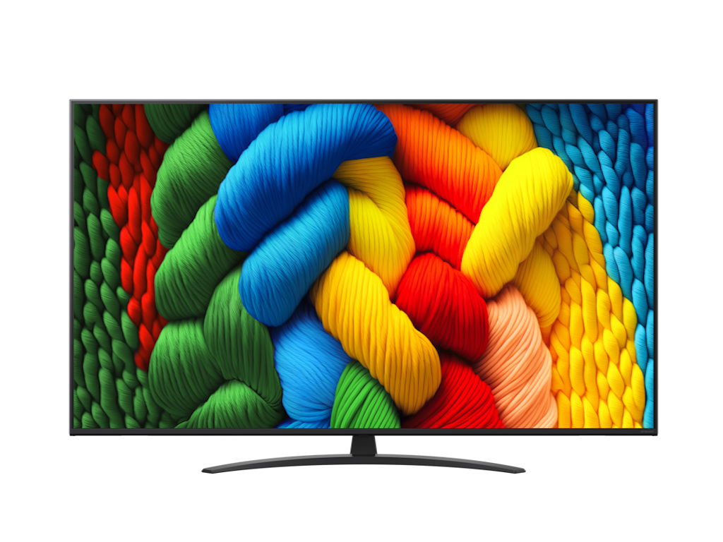 LG 65NANO81A3A LED TV 65" ultra HD, NanoCell, WebOS 25 smart, Alpha7 AI CPU 4K Gen8, magic remote
