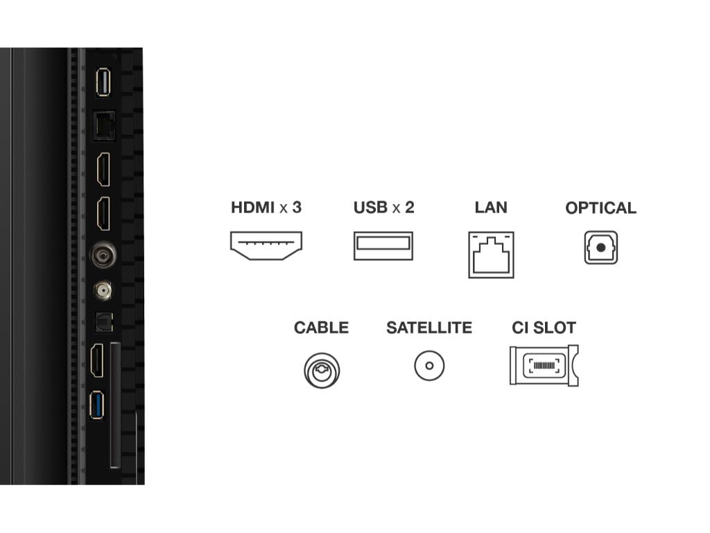 TCL 65P7K QLED TV 65" ultra HD, Google TV smart, AiPQ processor, Dolby Atmos,slim dizajn(bez okvira)