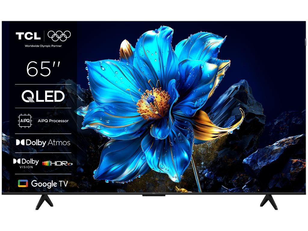 TCL 65P7K QLED TV 65" ultra HD, Google TV smart, AiPQ processor, Dolby Atmos,slim dizajn(bez okvira)