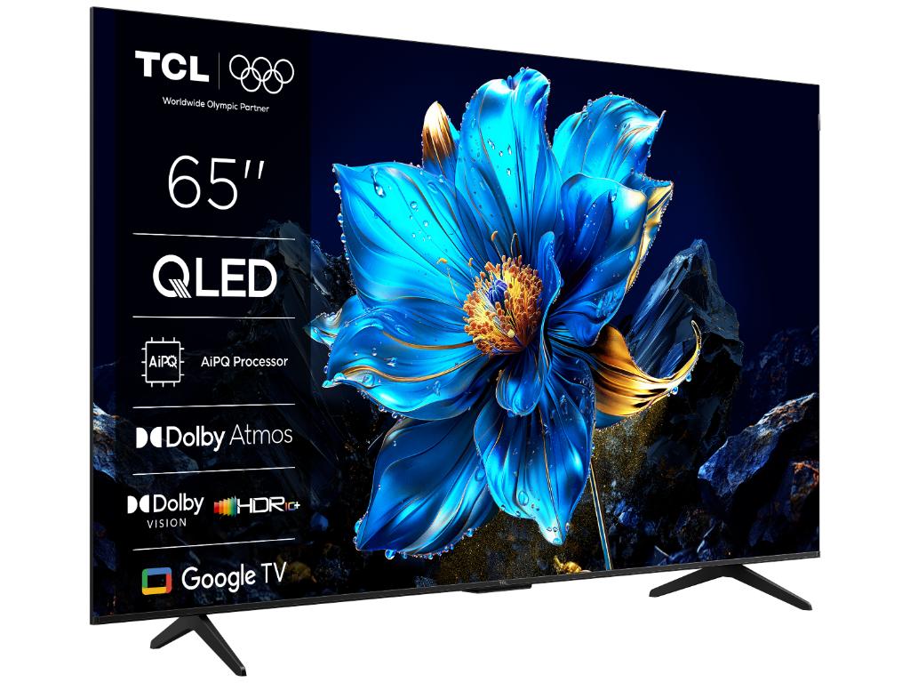 TCL 65P7K QLED TV 65" ultra HD, Google TV smart, AiPQ processor, Dolby Atmos,slim dizajn(bez okvira)