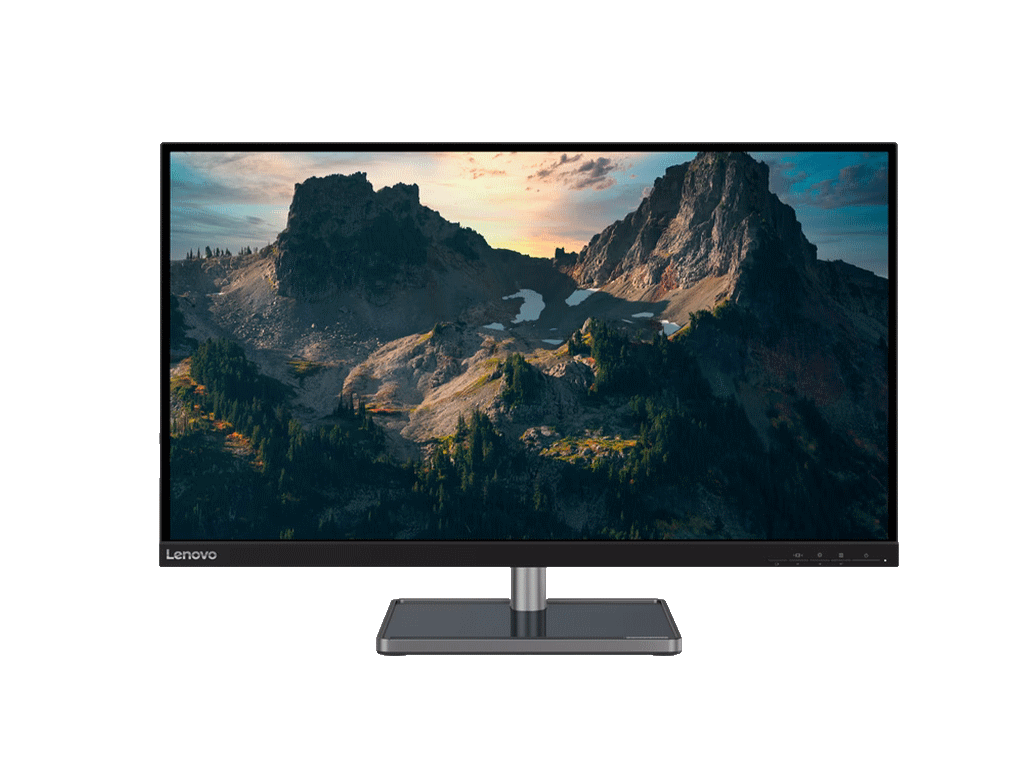 Lenovo L27q-38 27" WLED QHD - VA - Tilt - Swivel - Pivot - Heig.Adj.Stand - Black - Speakers - HDMI - DP