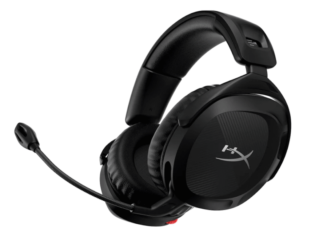 HyperX Cloud Stinger 2 Wireless Gaming Headset - 20hr - Noise-Cancelling Mic - Black - DTS Headphone:X