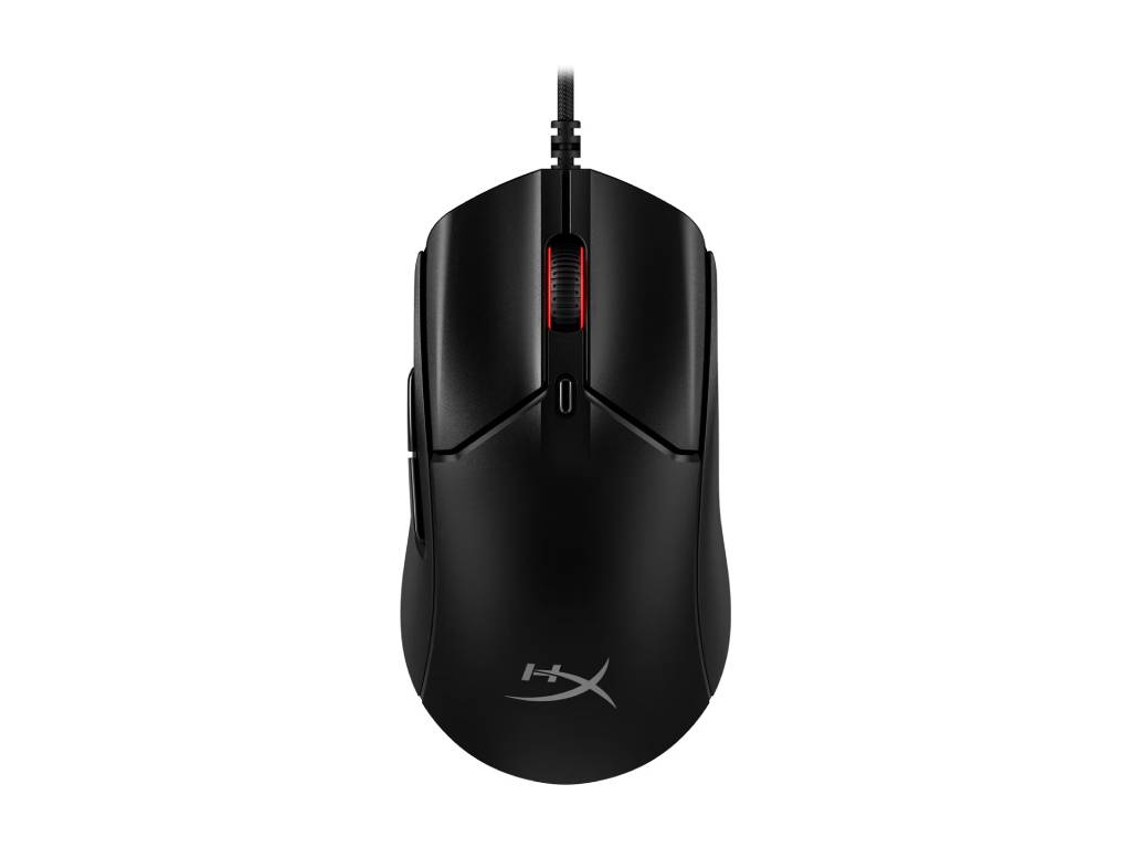 HyperX Pulsefire Haste 2 Wired Gaming Mouse - 650 IPS - Up to 26000 DPI - RGB - Black - Low-friction skates