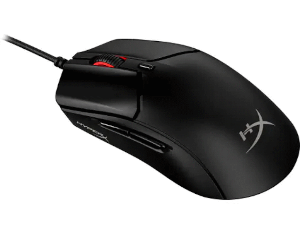 HyperX Pulsefire Haste 2 Wired Gaming Mouse - 650 IPS - Up to 26000 DPI - RGB - Black - Low-friction skates