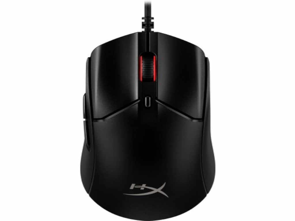 HyperX Pulsefire Haste 2 Wired Gaming Mouse - 650 IPS - Up to 26000 DPI - RGB - Black - Low-friction skates