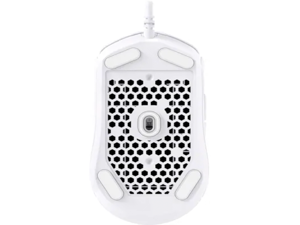 HyperX Pulsefire Haste 2 Wired Gaming Mouse - 650 IPS - Up to 26000 DPI - RGB - White - Low-friction skates