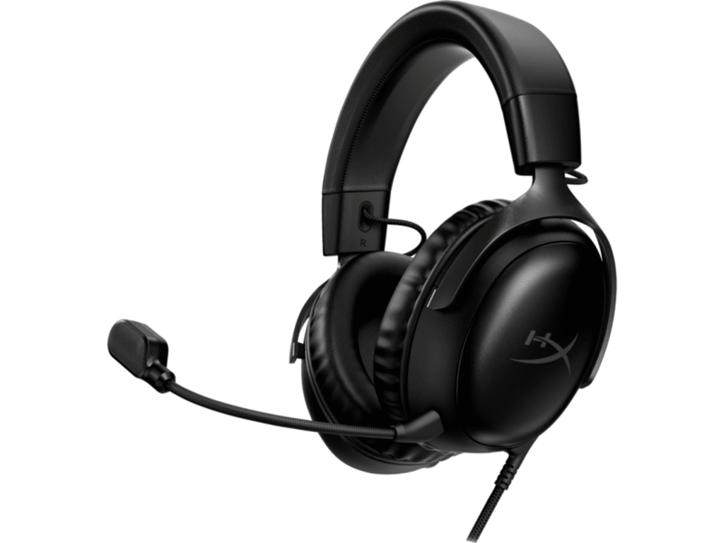 HyperX Cloud III Wired Gaming Headset USB-A 3.55mm - Over-ear - Noice cancelling mic - black