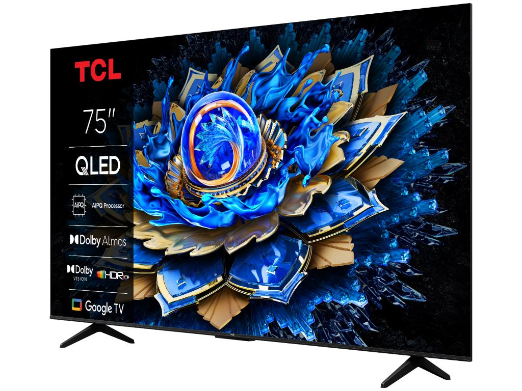 TCL 75T69C QLED TV 75" ultra HD, Google TV smart