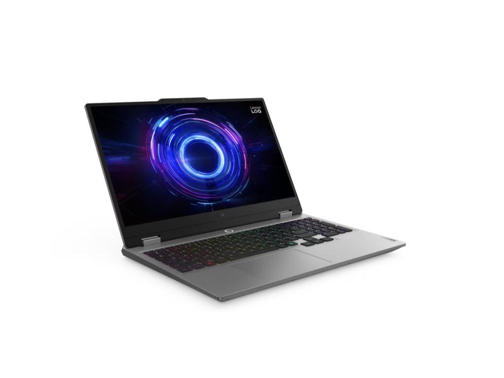 Lenovo LOQ 15IRX10 i7-13645HX - 512GB - 16GB - RTX 5050 8GB - 15.6" FHD IPS - backlit YU - Luna grey - NoOS