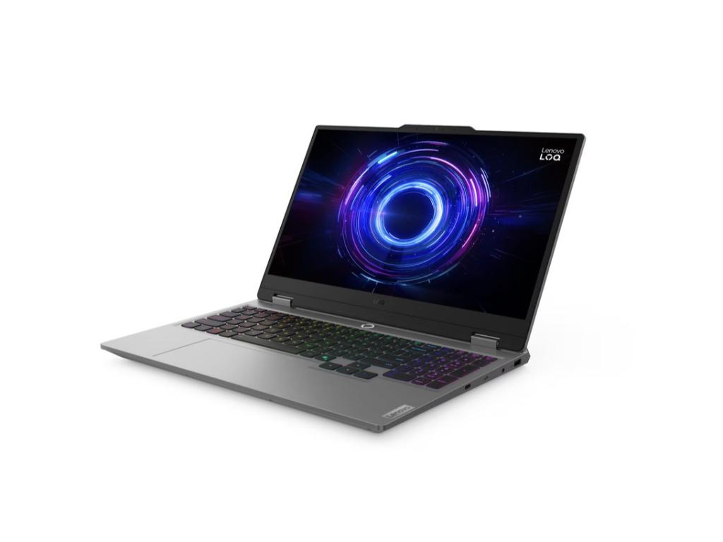 Lenovo LOQ 15IRX10 i7-13645HX - 512GB - 16GB - RTX 5050 8GB - 15.6" FHD IPS - backlit YU - Luna grey - NoOS