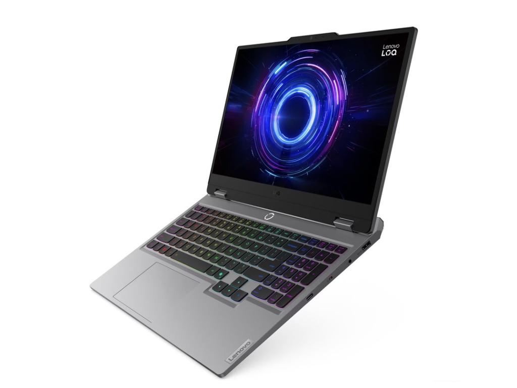 Lenovo LOQ 15IRX10 i7-13645HX - 512GB - 16GB - RTX 5050 8GB - 15.6" FHD IPS - backlit YU - Luna grey - NoOS