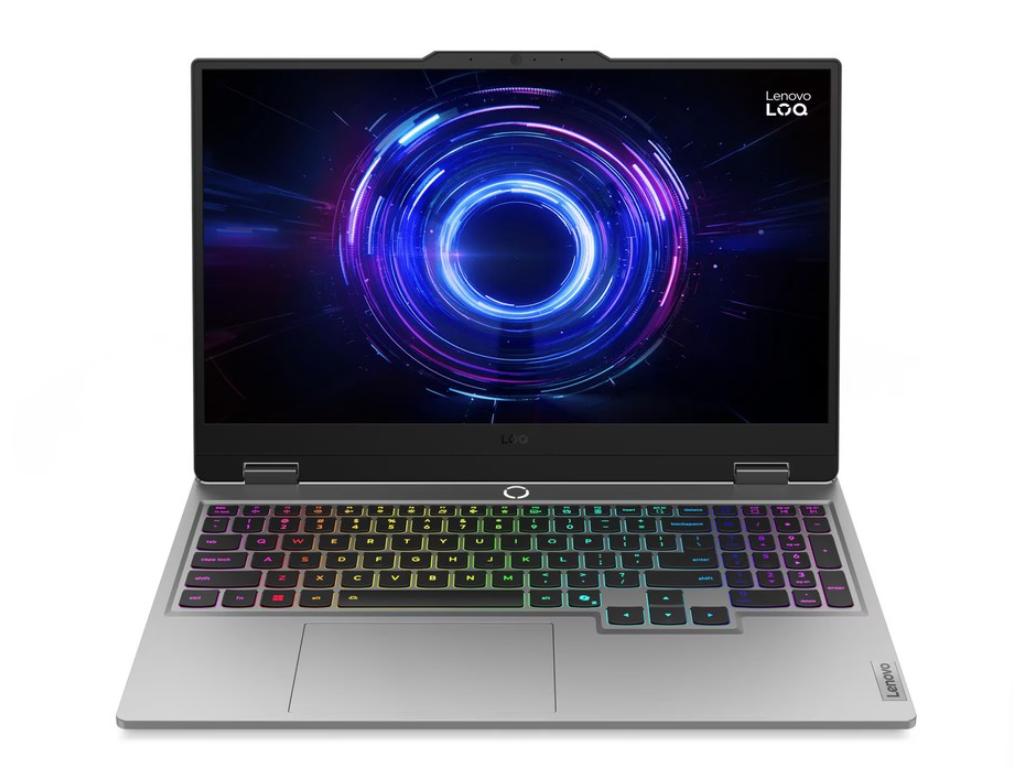 Lenovo LOQ 15IRX10 i7-13645HX - 1TB - 16GB - RTX 5060 8GB - 15.6" FHD IPS - RGB backlit YU - Luna grey - NoOS