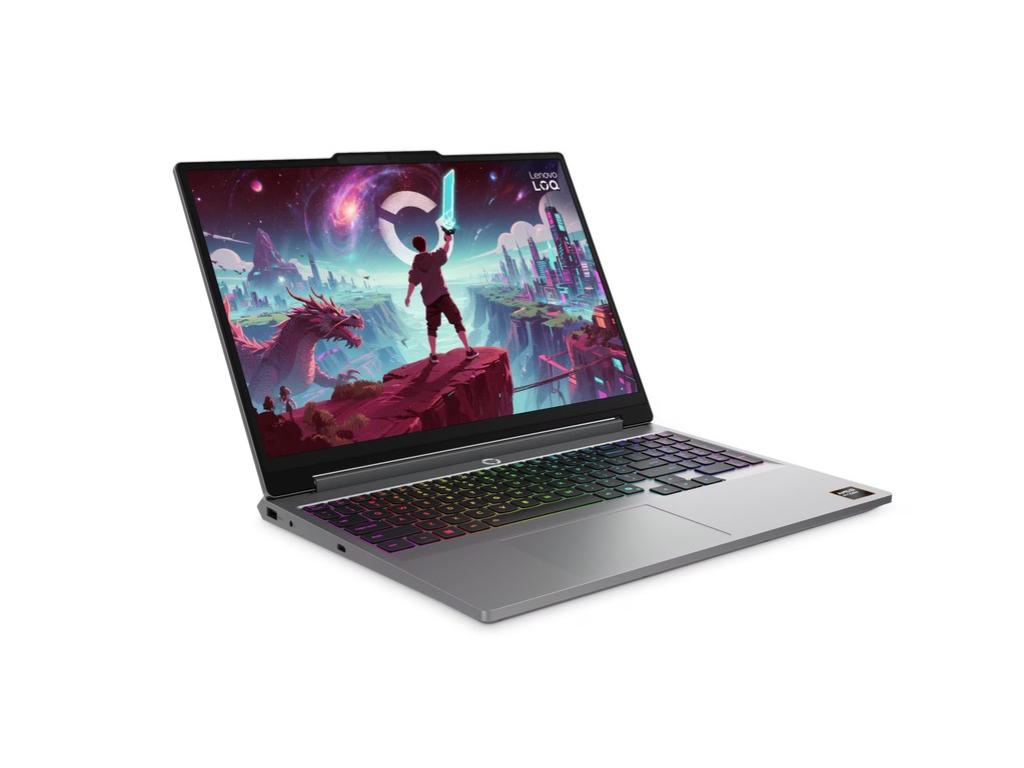 Lenovo LOQ 15AHP11 Ryzen7 250 - 512GB - 16GB - RTX 5060 8GB - 15.3" WUXGA IPS - RGB backlit YU - NoOS - Luna grey