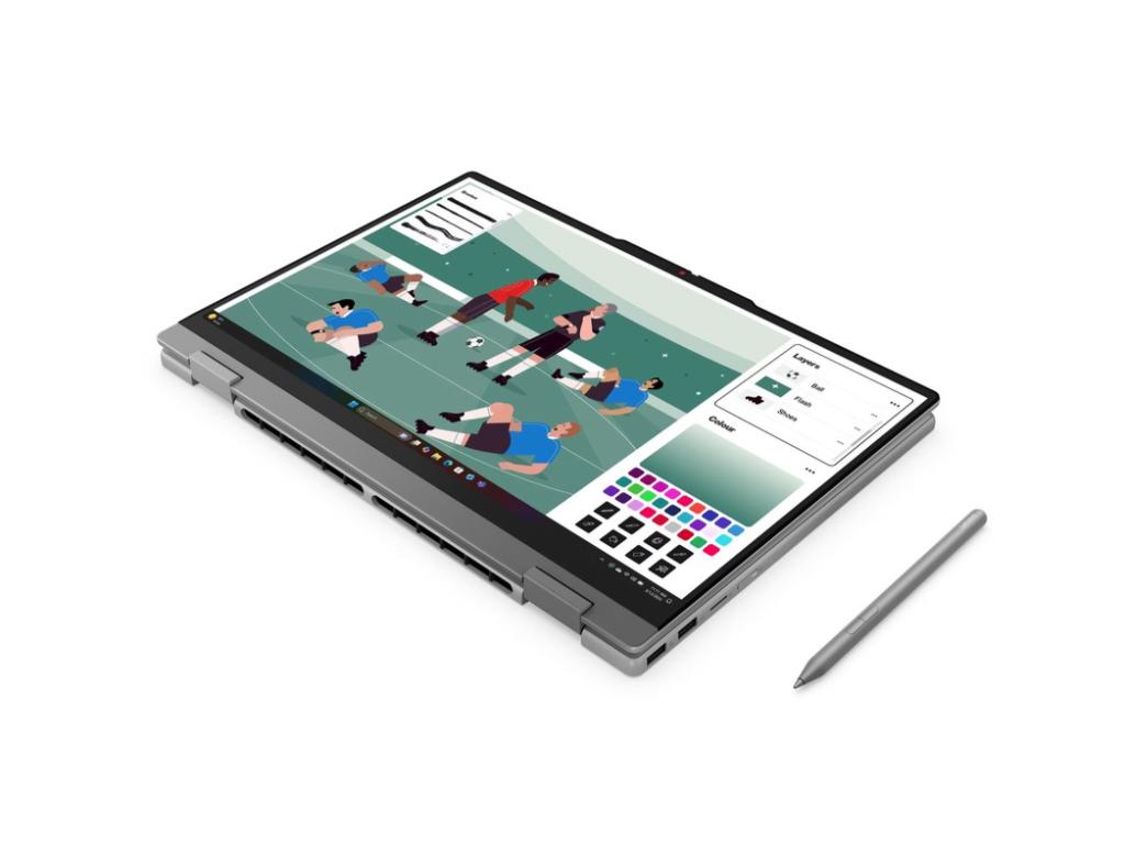 Lenovo IdeaPad 5 2-in-1 Ultra5 322 - 512GB - 16GB - 15.3" WUXGA Touch - Integrated - Bct YU - NoOS - NoADP - grey