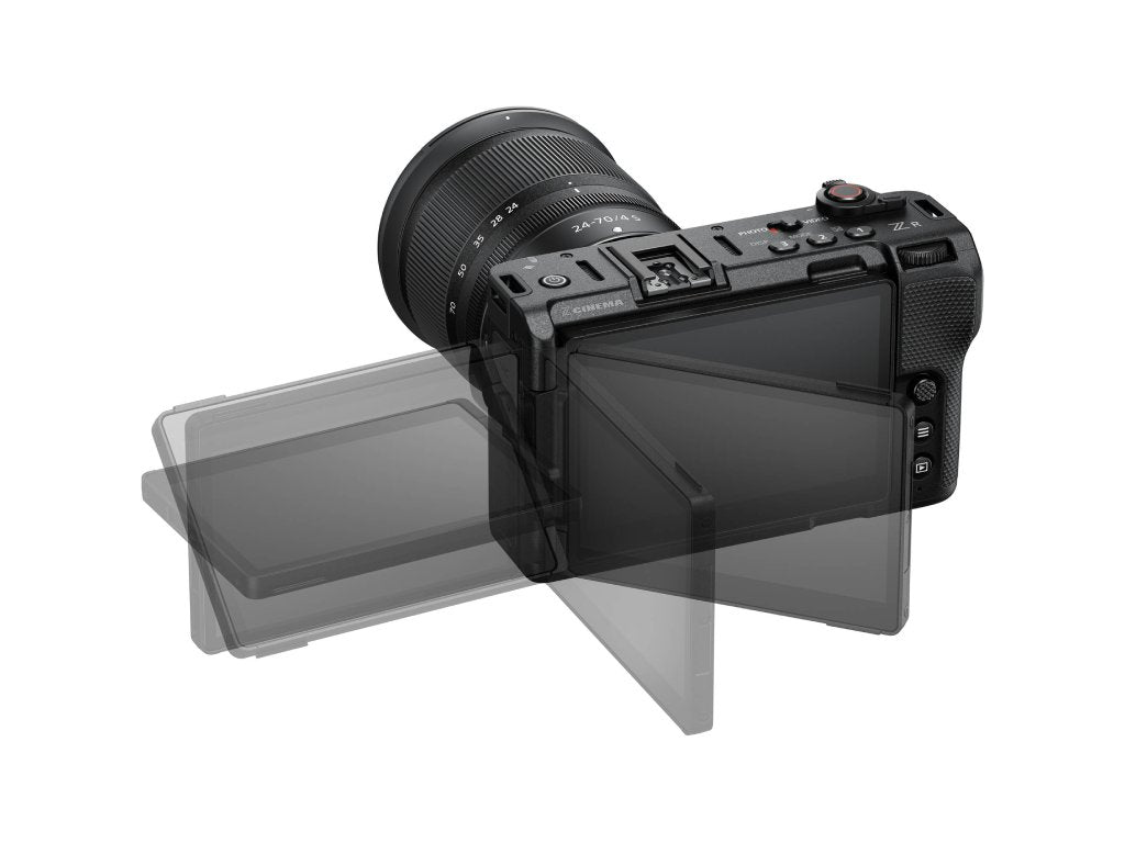 NIKON ZR Body, 6K Cinema Camera, 32-bit Float Audio, 24.5 MP Full-Frame CMOS