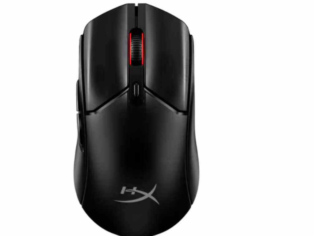 HyperX Pulsefire Haste 2 Core Wireless - 100hr - Black - AAA - 300 IPS - Up to 12000 DPI - Low-friction skates