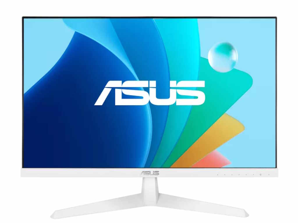 ASUS LED IPS Gaming Monitor VY249HF-W, 23.8", Full HD, Eye Care, 1 ms, 100Hz, 1300:1, HDMI, White