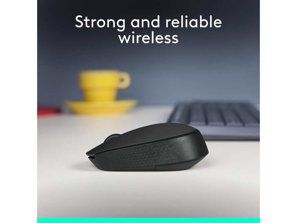 LOGITECH Wireless Mouse M171 Black, 1000 DPI, 3 buttons, 1xAA Battery
