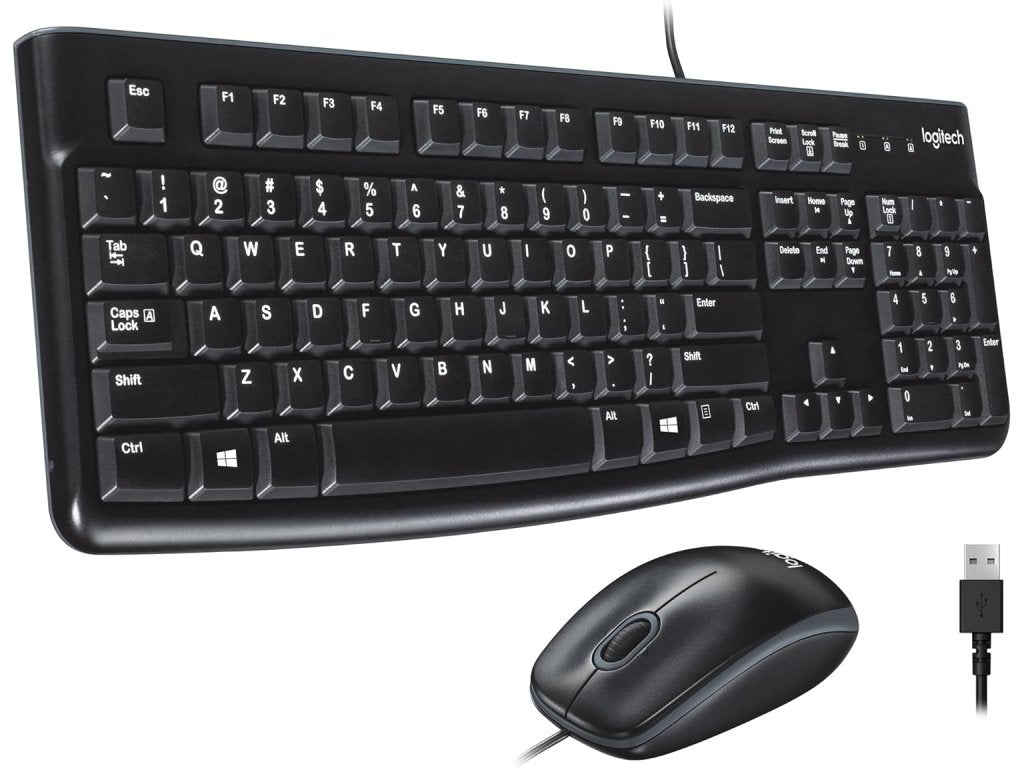 LOGITECH Desktop MK120 - Tastatura + Miš, US layout, USB