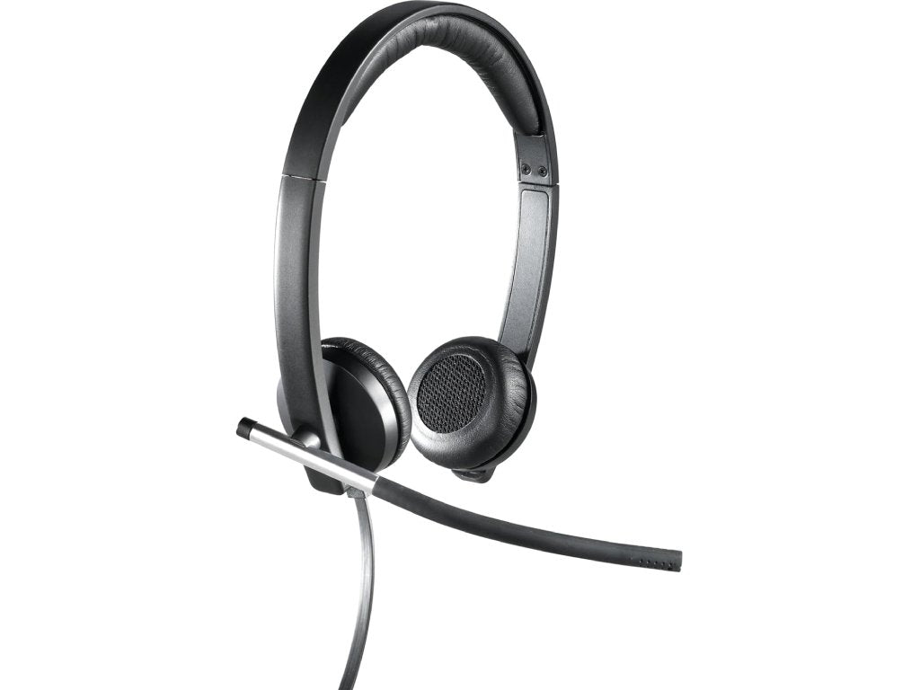 LOGITECH H650e Business Professional Headset with Noise Cancelling Mic