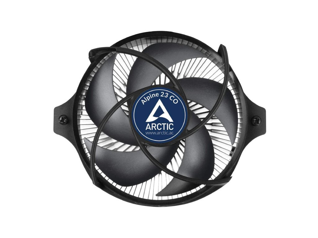 ARCTIC Alpine 23 CO Compact AMD CPU Cooler, 90 mm Fan, 2002700 rpm, Dual Ball Bearing, AM5, AM4