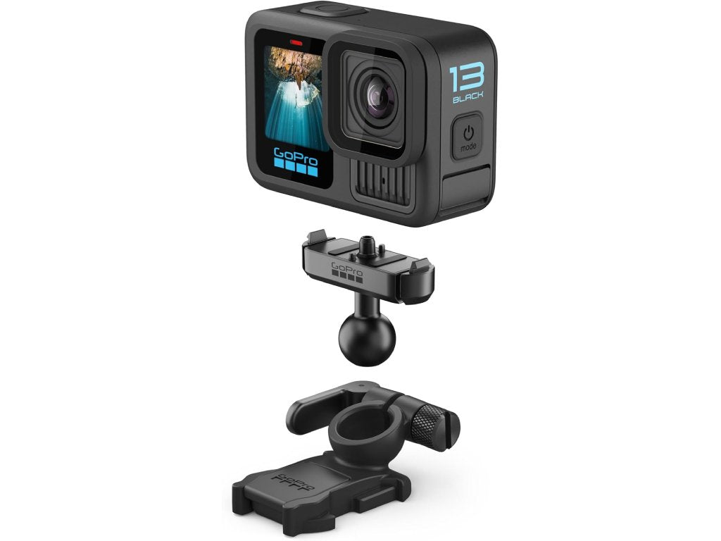 GoPro Magnetic Latch Ball Joint Mount - Swap mounts + switch angles with ease
